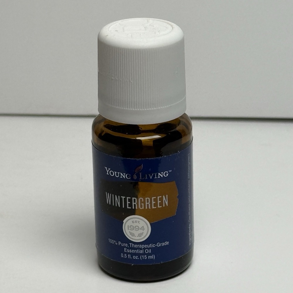 Young Living Wintergreen Essential Oil 15ml .5 fl oz New